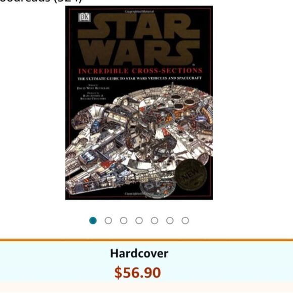 Star Wars Hardcover Book Cross Sections Ultimate Guide Vehicles Spacecraft - Picture 7 of 8